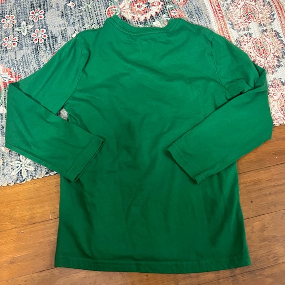 Holiday Time Ho Ho Ho Santa hat long sleeve shirt - Picture 4 of 4